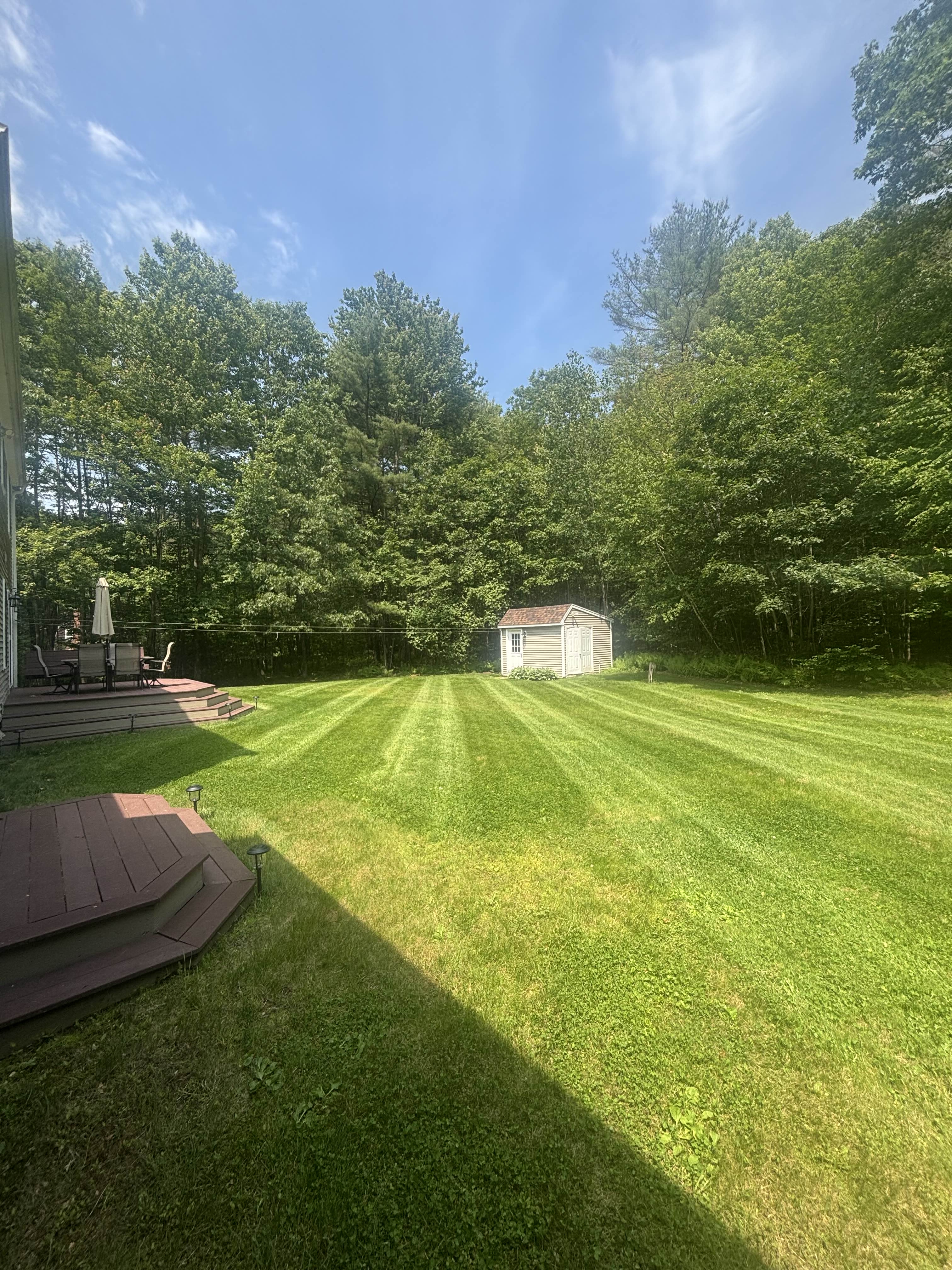 Backyard stripes